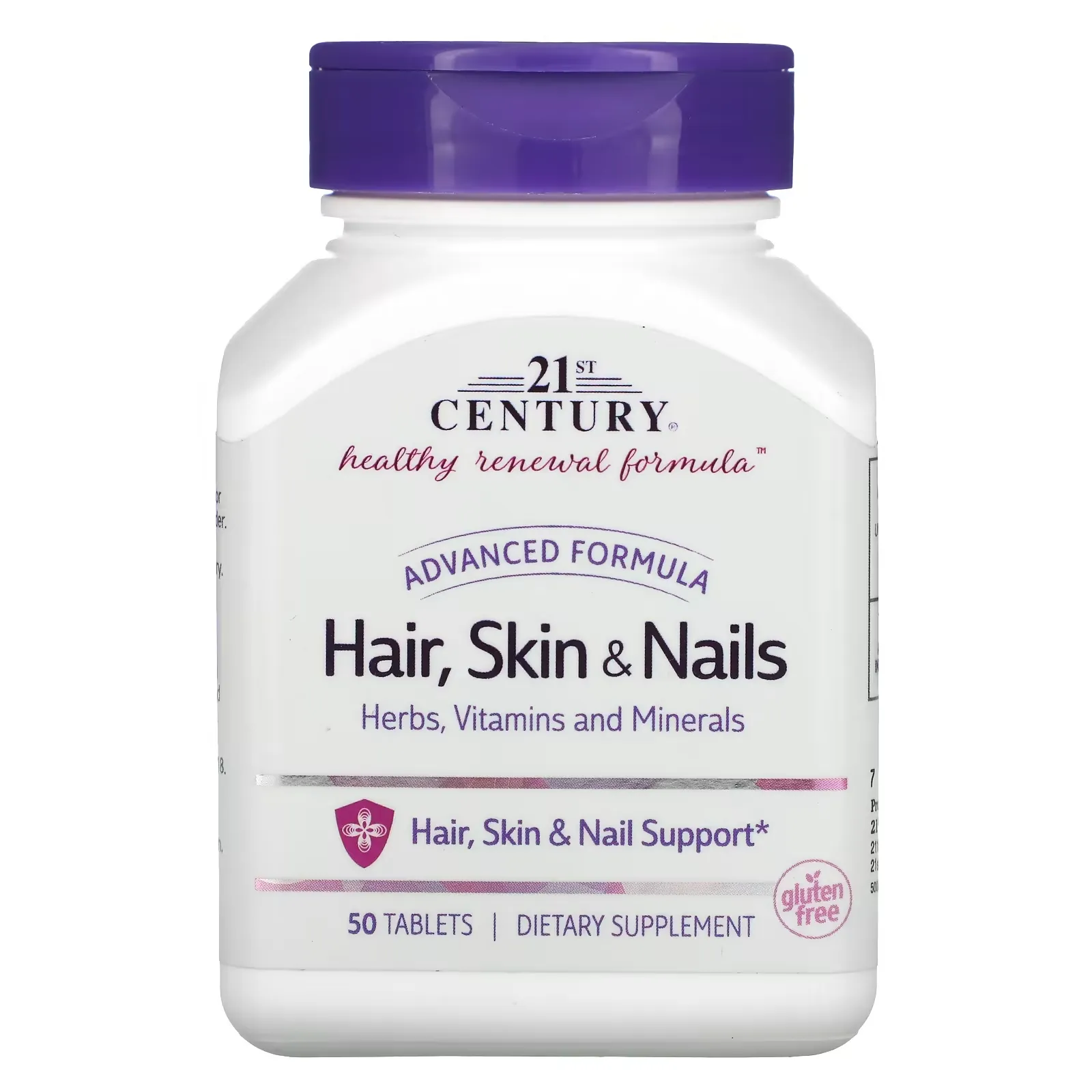 Advanced Formula Hair, Skin & Nails, 50 Tablets