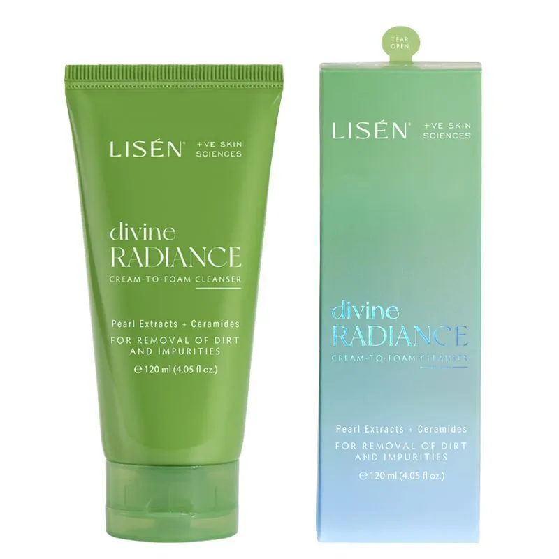 LISEN Divine Radiance Brightening Cleanser With Pearl Extracts & Ceramides