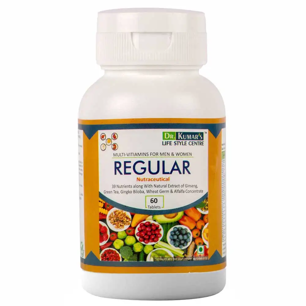 Dr. Kumar's Lifestyle Centre Regular,  60 tablet(s)  Unflavoured