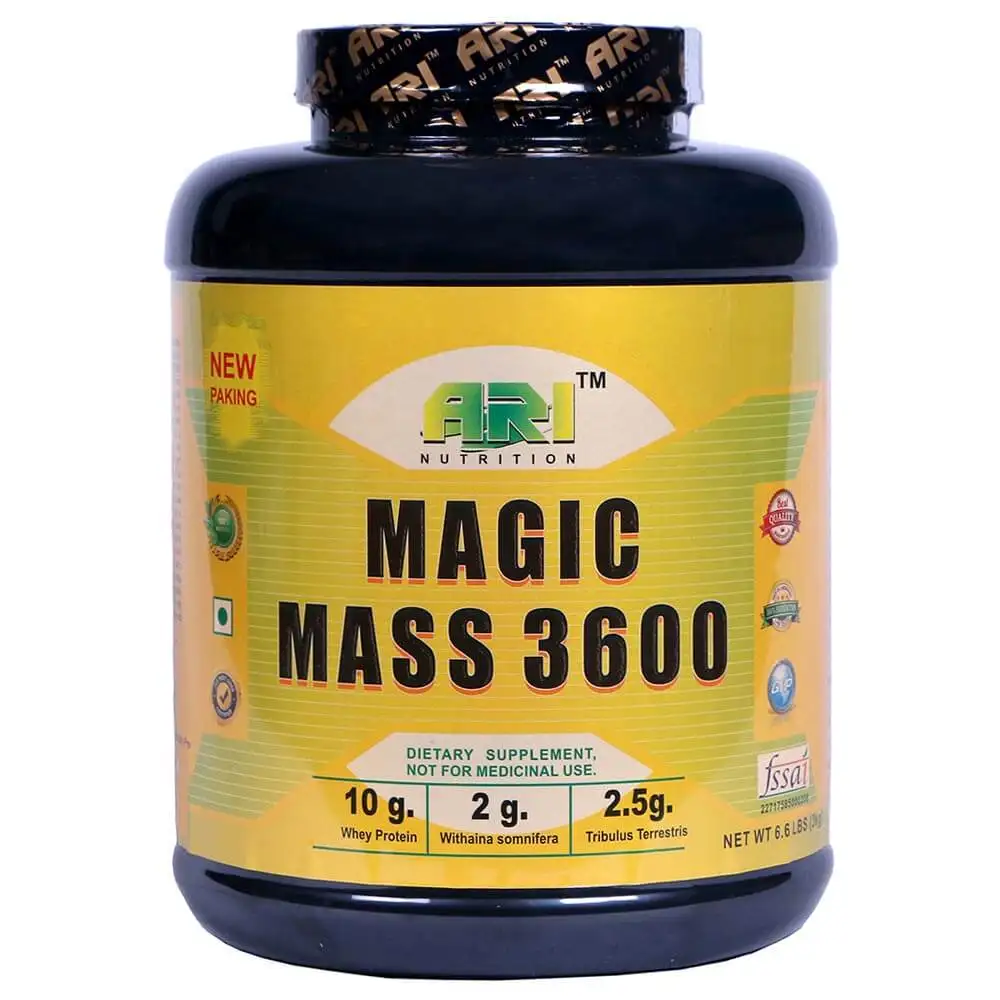 Ari Nutrition Magic Mass 3600,  3 kg  Chocolate