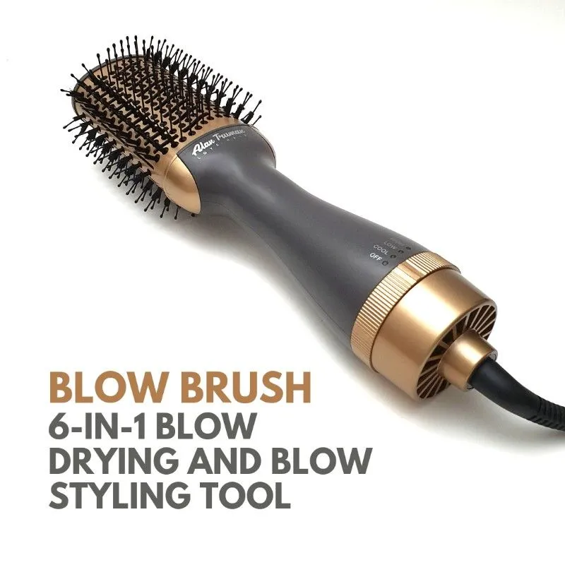 Alan Truman Blow Brush Grey Gold Ceramic(1 pieces)