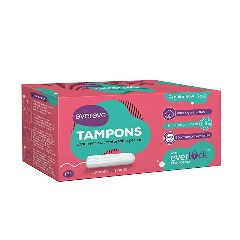 EverEve Tampons For Regular Menstrual Flow