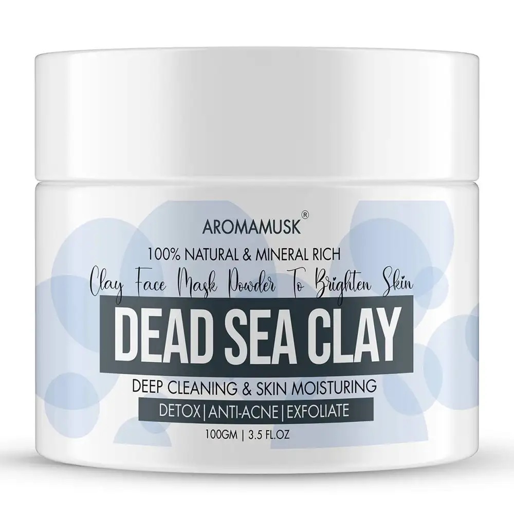 AromaMusk Dead Sea Clay,  100 g  for All Skin Type