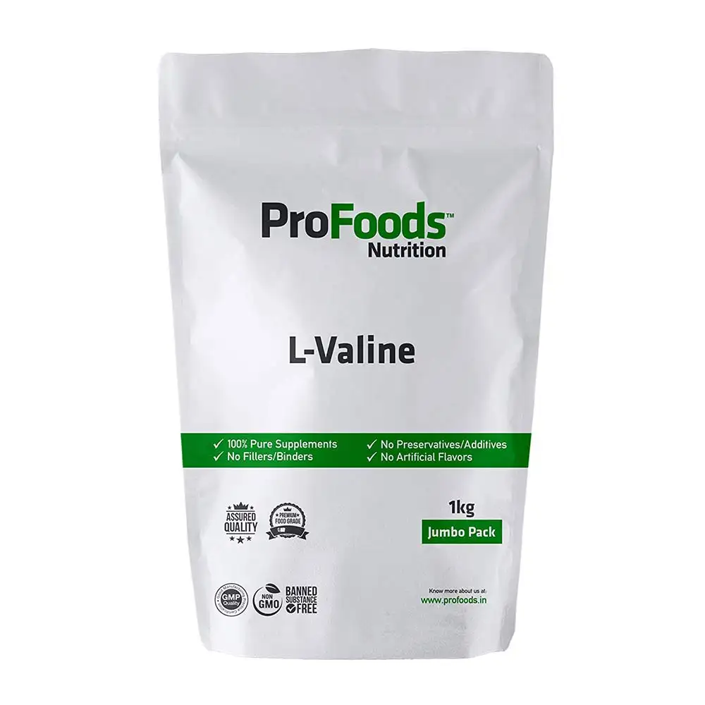 ProFoods L Valine Powder,  1 kg  Unflavoured