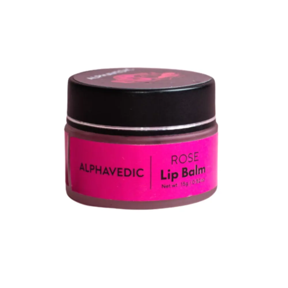 Alphavedic Rose Lip Balm