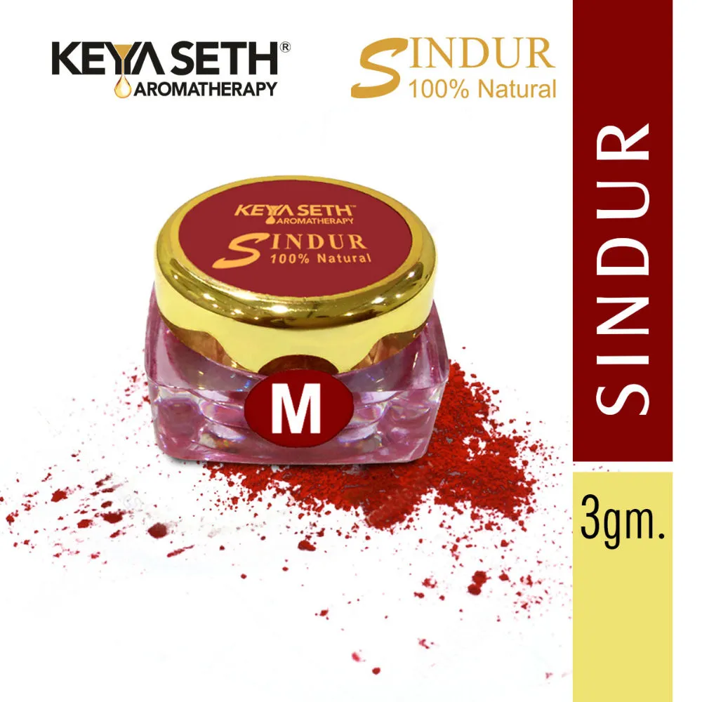 Keya Seth Aromatherapy 100% Natural Sindoor Powder Maroon