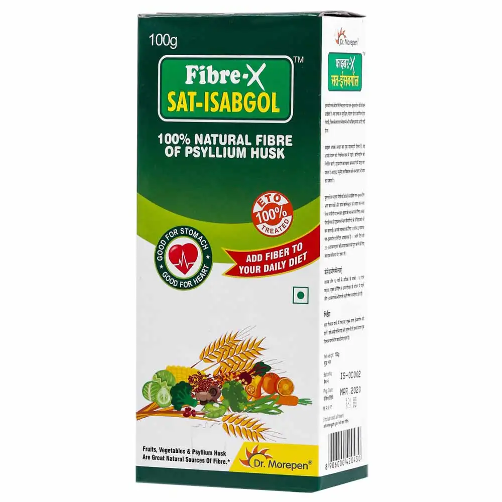 Dr. Morepen Fiber-X Sat Isabgol,  100 g