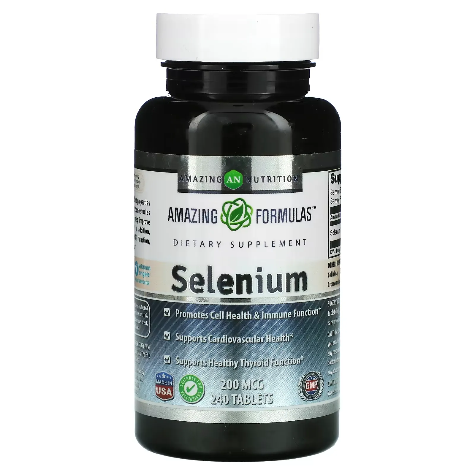 Selenium, 200 mcg, 240 Tablets