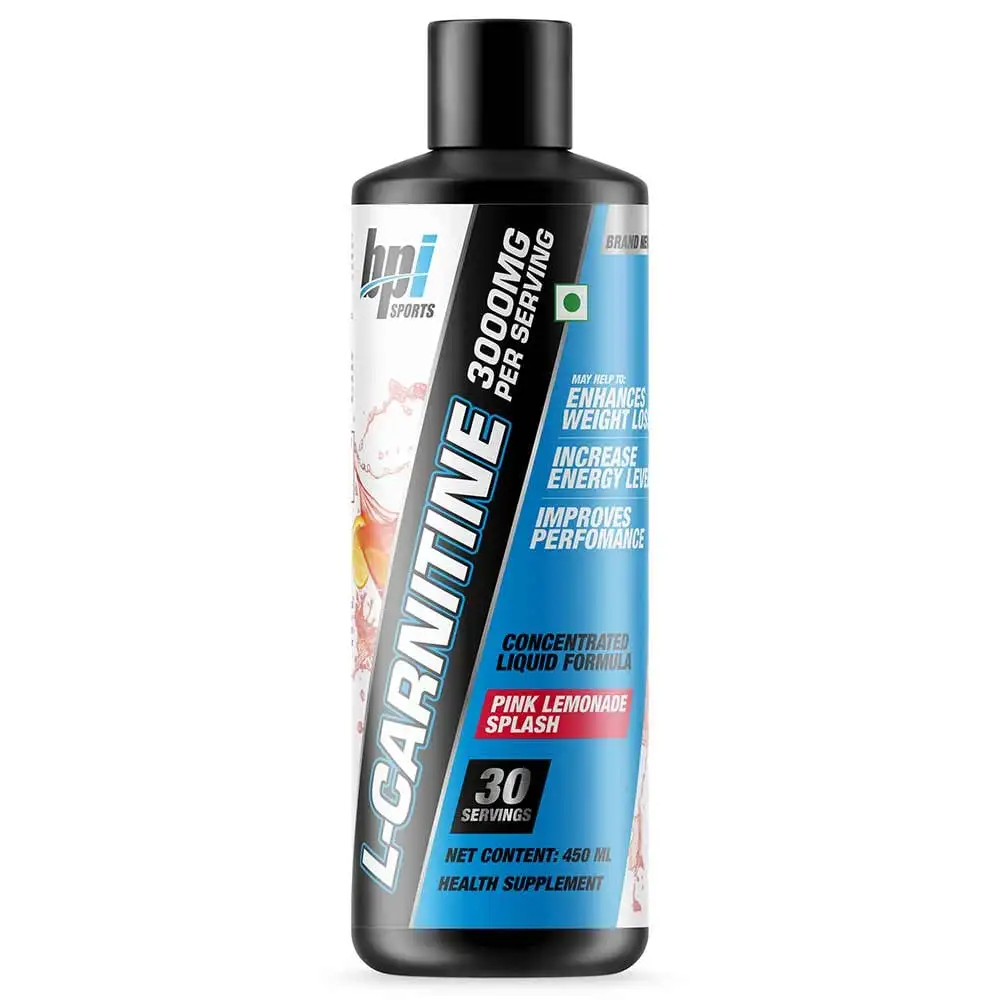 BPI Sports L-Carnitine,  450 ml  Pink Lemonade Splash