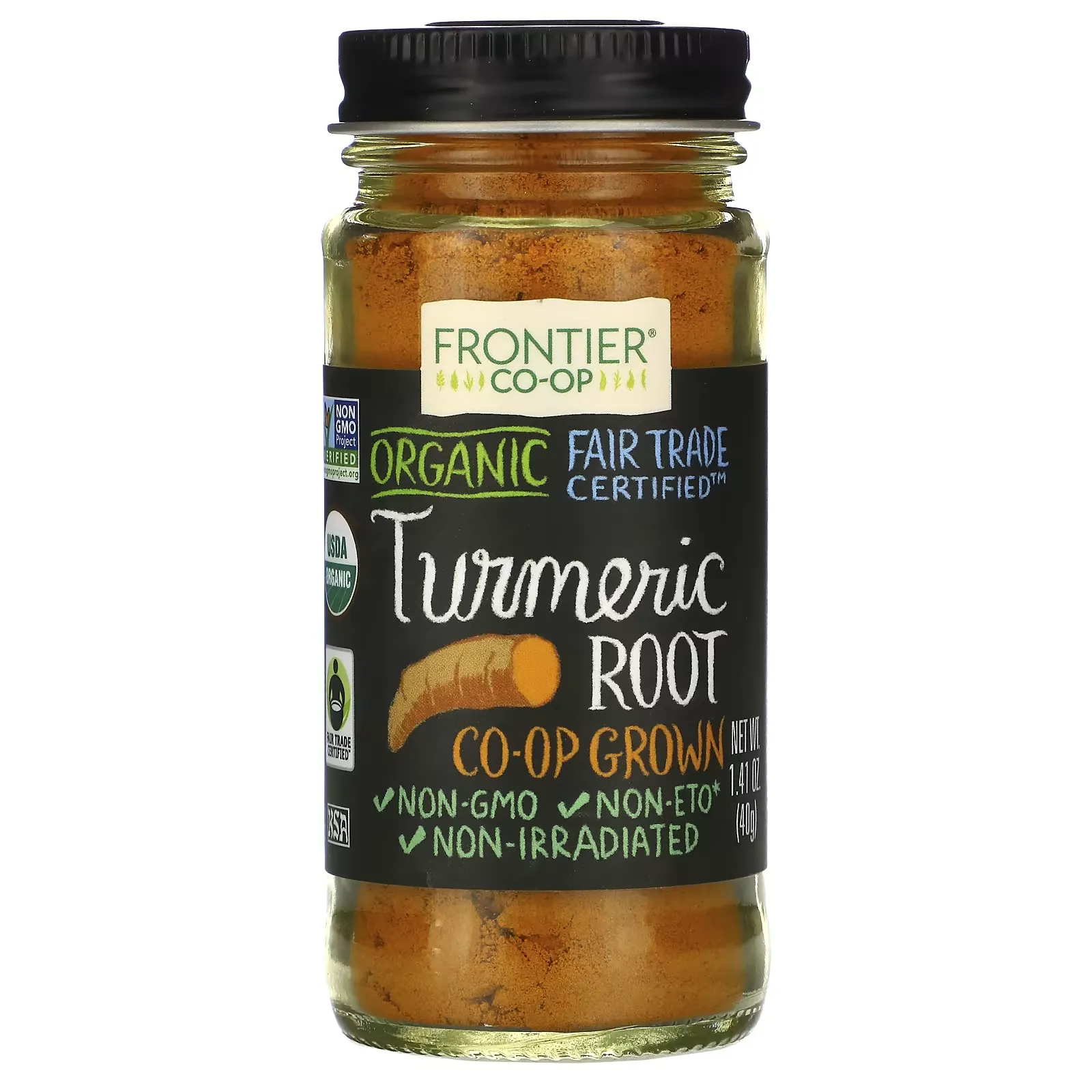 Organic Turmeric Root, 1.41 oz (40 g)