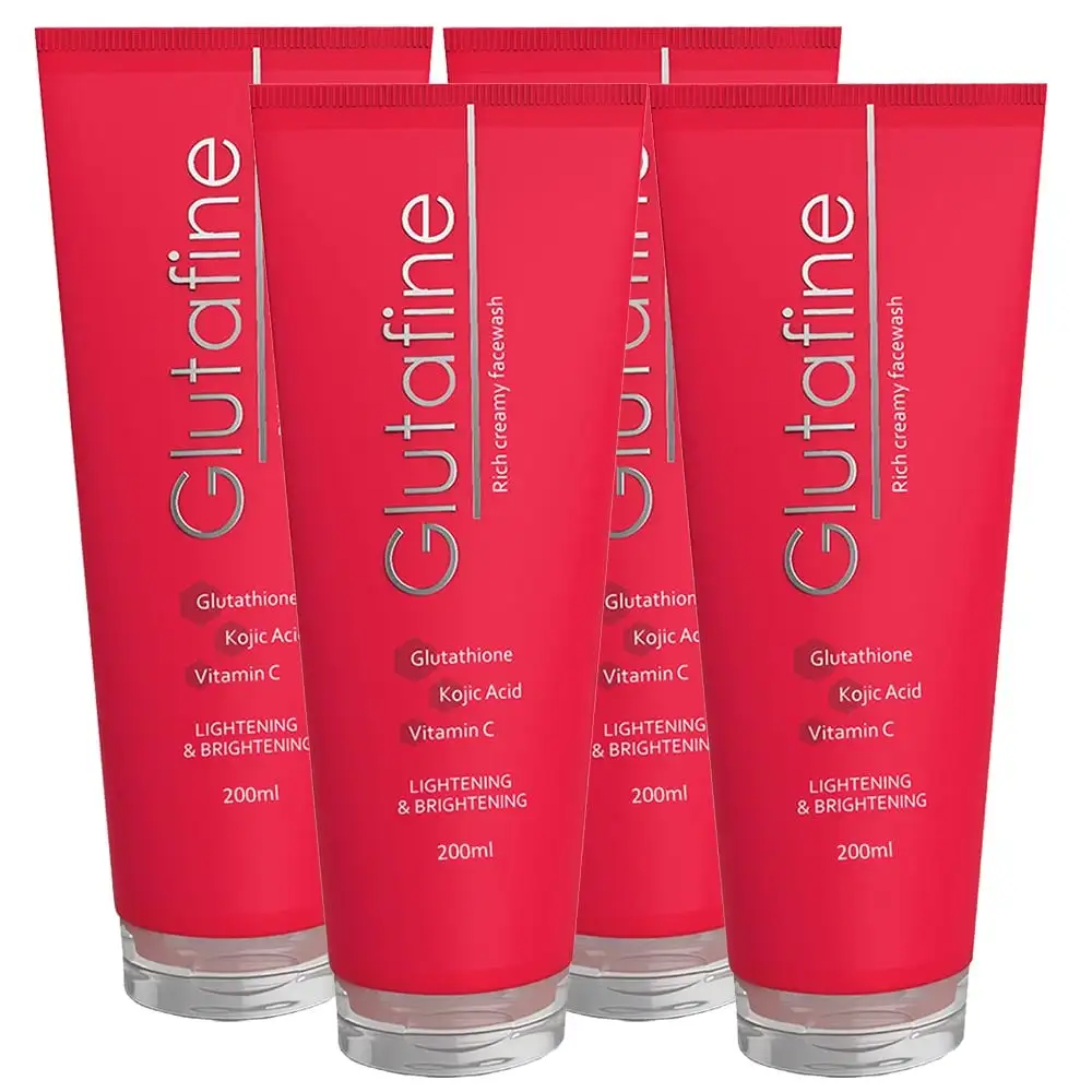 Glutafine Rich Creamy Face Wash,  4 Piece(s)/Pack  for All Skin Type