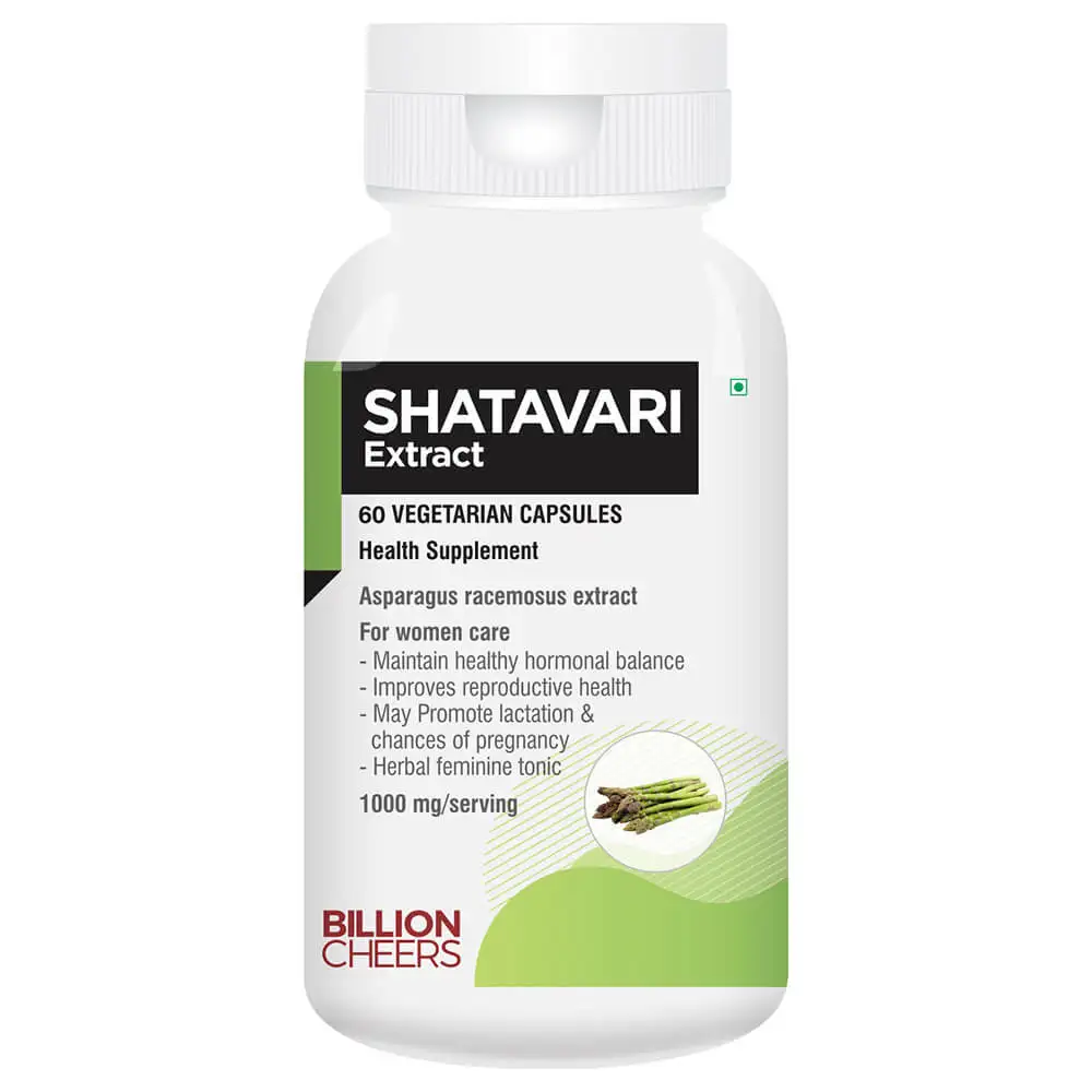 Billion Cheers Shatavari Extract,  60 capsules