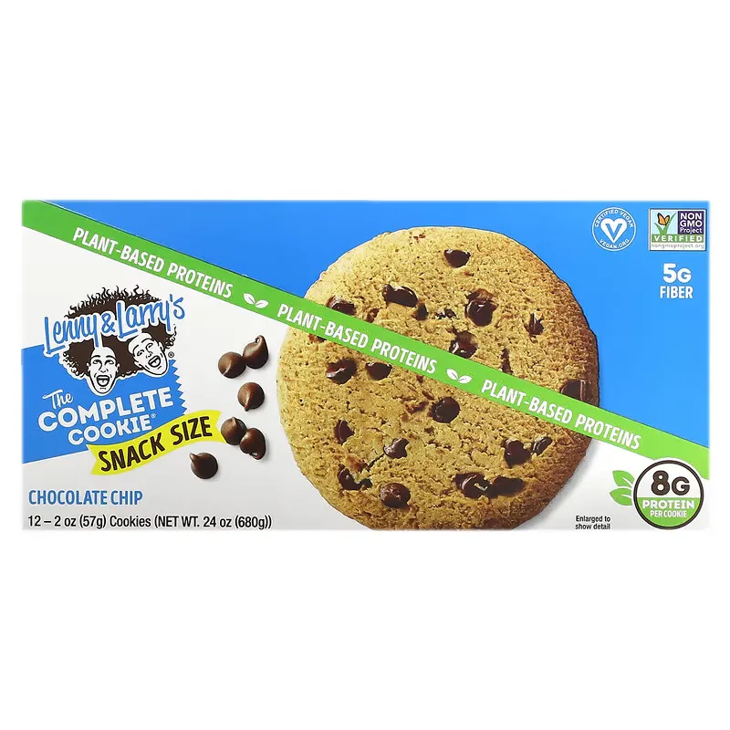 The COMPLETE Cookie, Snack Size, Chocolate Chip, 12 Cookies, 2 oz (57 g) Each