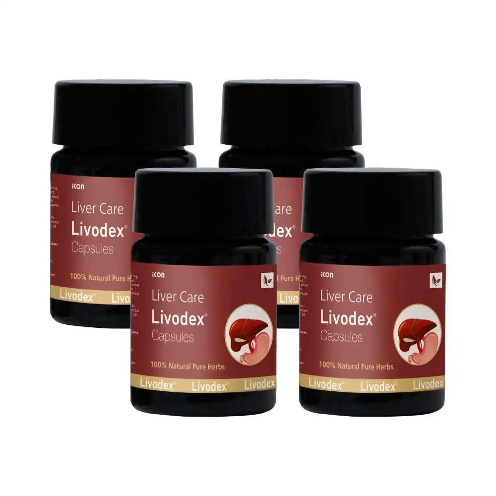 Livodex Liver Care (Pack of 4),  10 capsules