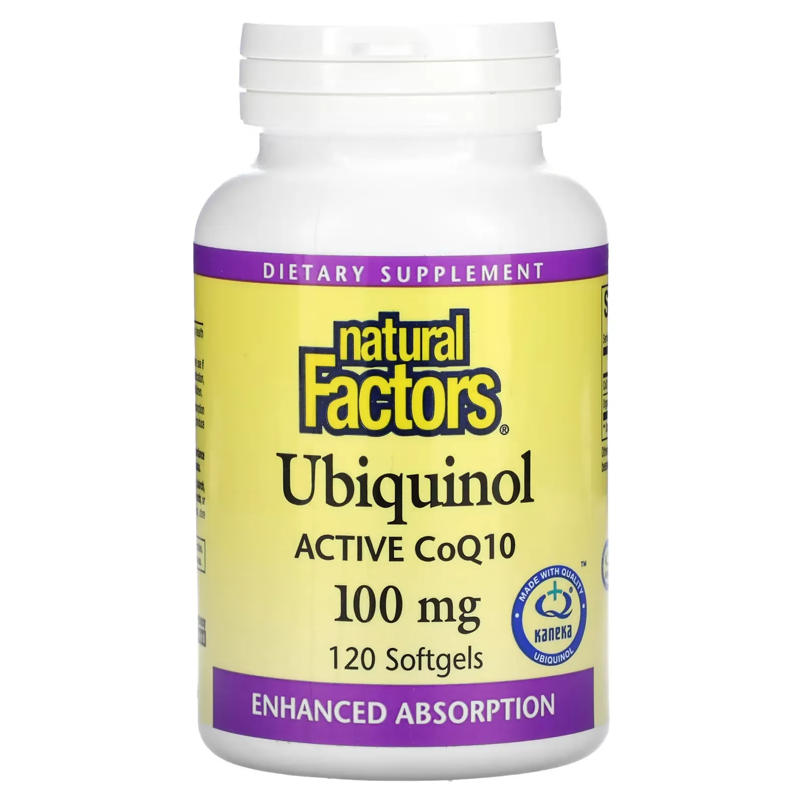 Ubiquinol, Active CoQ10, 100 mg, 120 Softgels