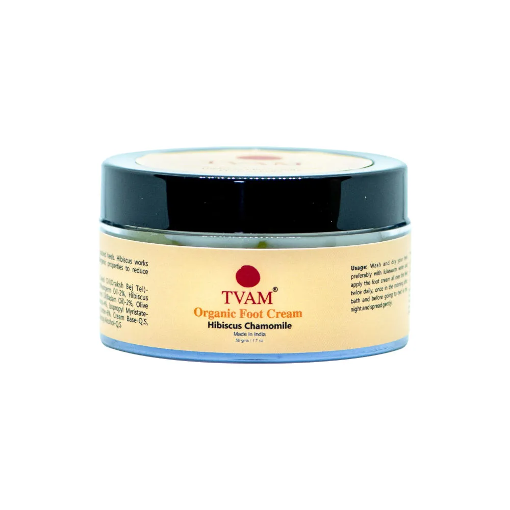 TVAM Foot Cream Hibiscus Chamomile