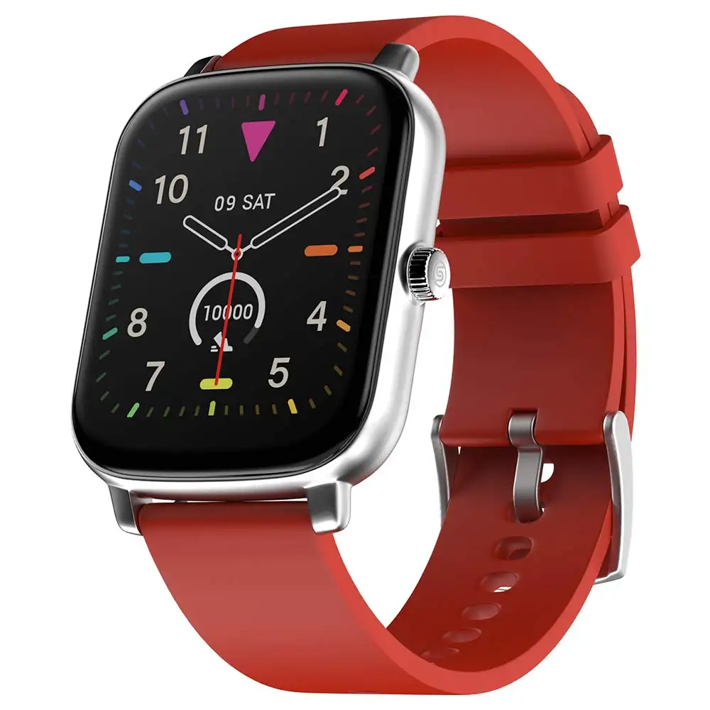 Noise ColorFit Icon Buzz Bluetooth Calling Smartwatch,  Classic Red