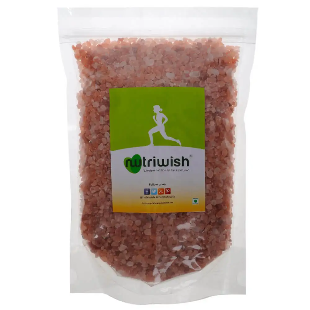 Nutriwish Himalayan Pink Salt Granules,  1 kg