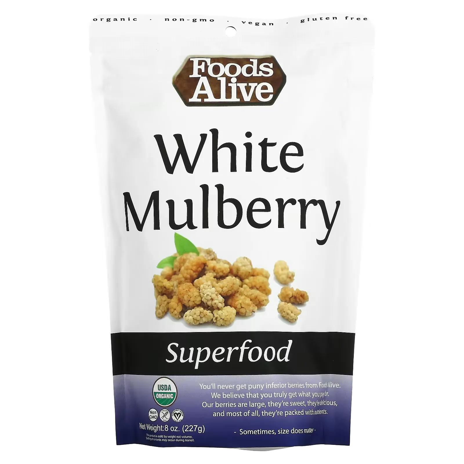 Superfood, White Mulberry, 8 oz (227 g)