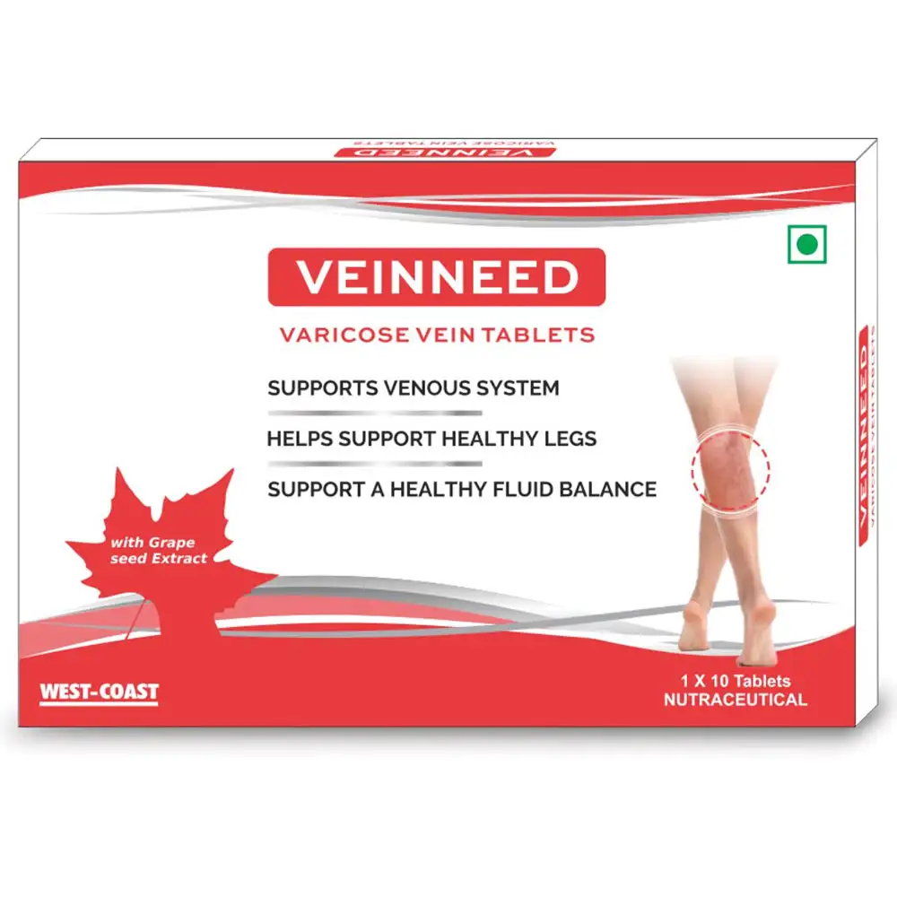 West Coast Veinneed Varicose Vein,  10 tablet(s)