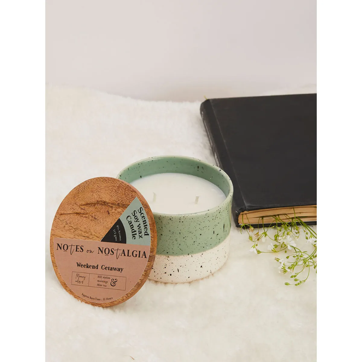 The Wishing Chair Notes On Nostalgia Scented Soy Wax Candle - Weekend Getaway