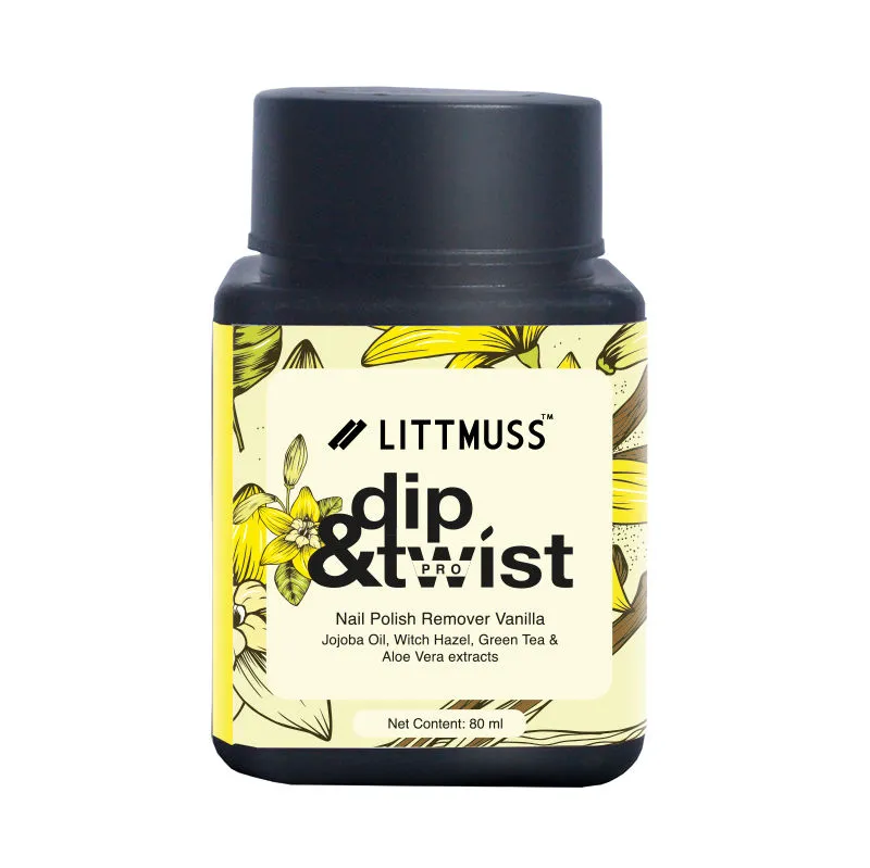 Littmuss Dip & Twist Pro Nail Polish Remover Rose