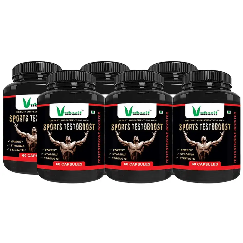 Vubasil Sports Testoboost,  360 capsules  Unflavoured