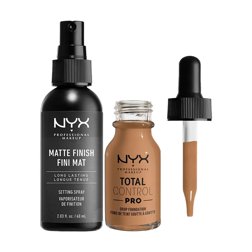 NYX Professional Makeup Setting Spray & Foundation Kit