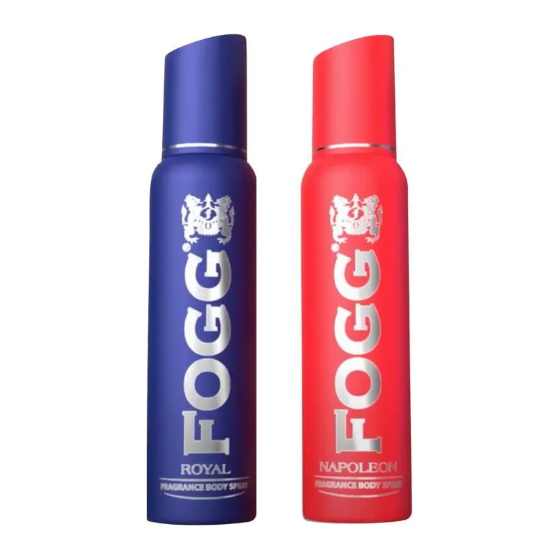 Fogg Napoleon & Royal Body Spray Combo For Men (Pack Of 2)