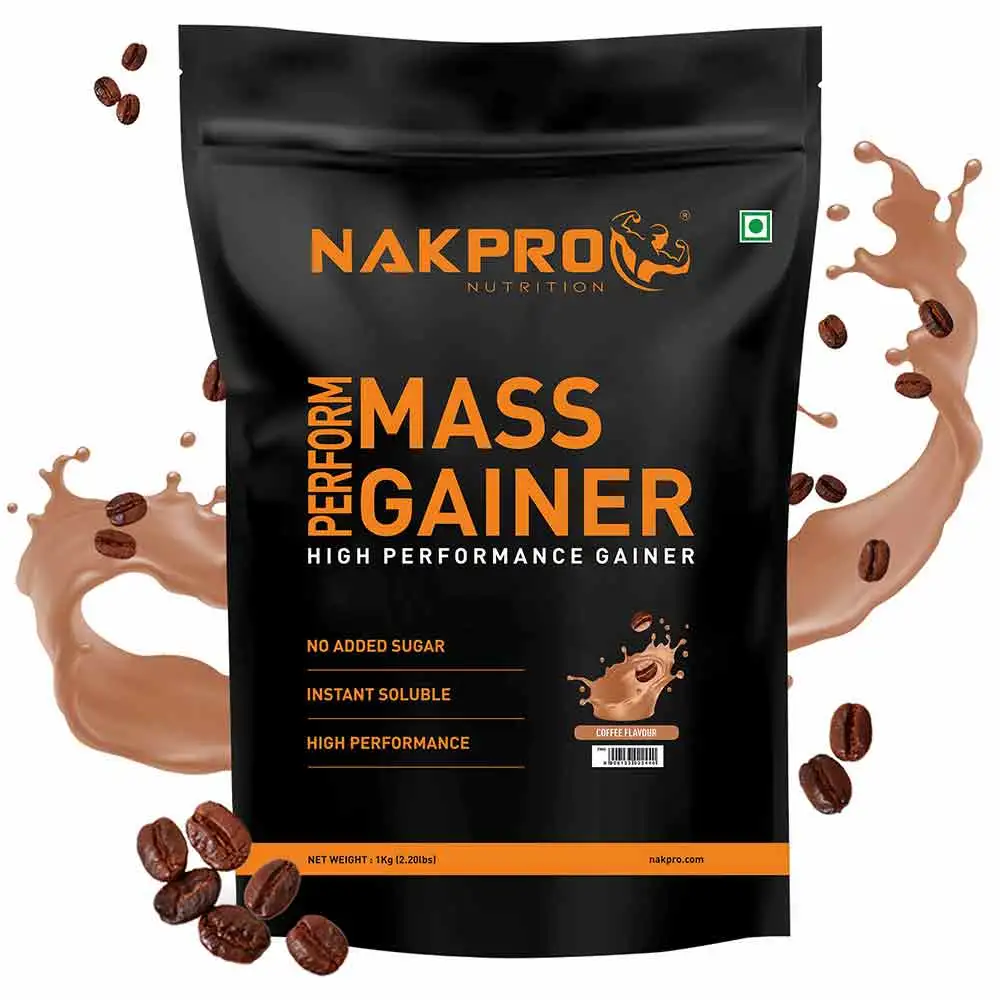 Nakpro Perform Mass Gainer,  2.2 lb  Coffee