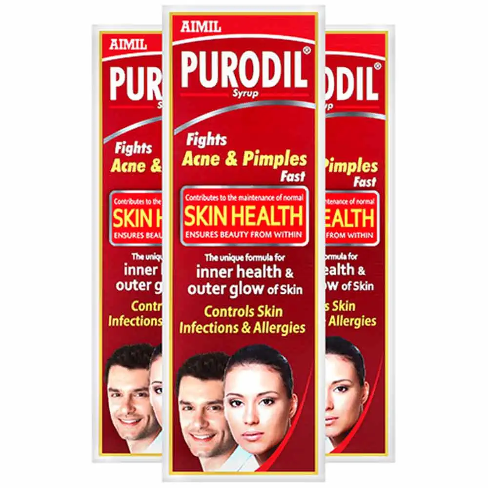 Aimil Purodil Syrup (Pack of 3),  200 ml