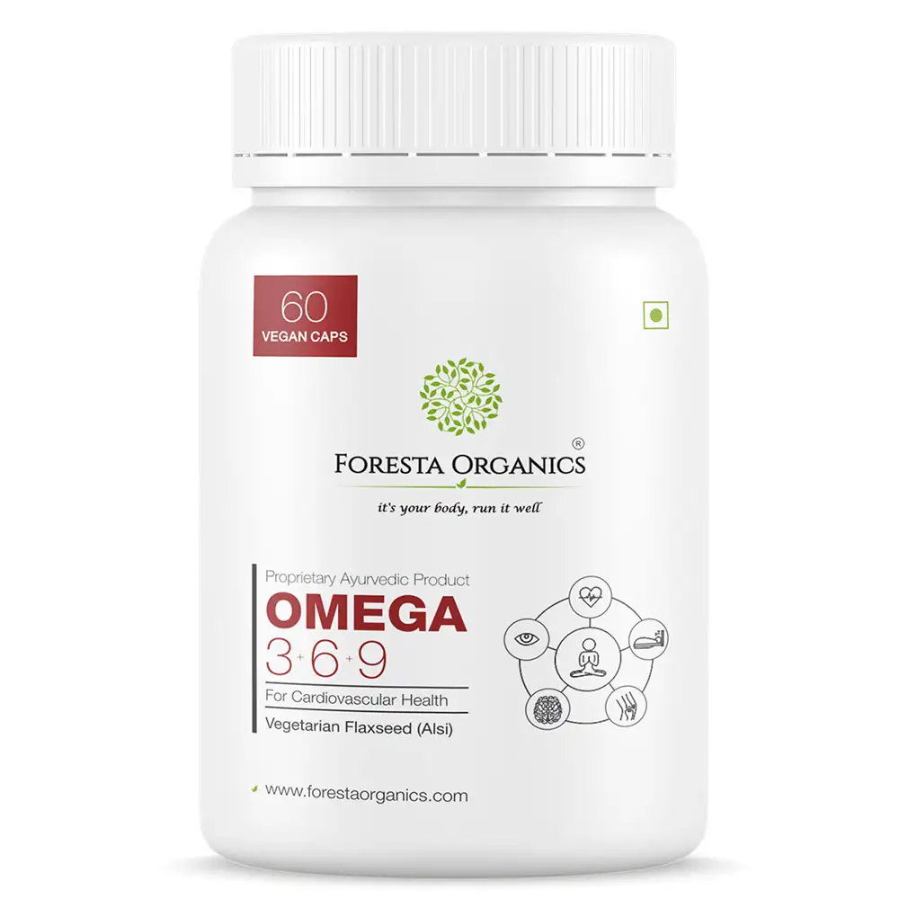 Foresta Organics Omega 3:6:9,  60 capsules