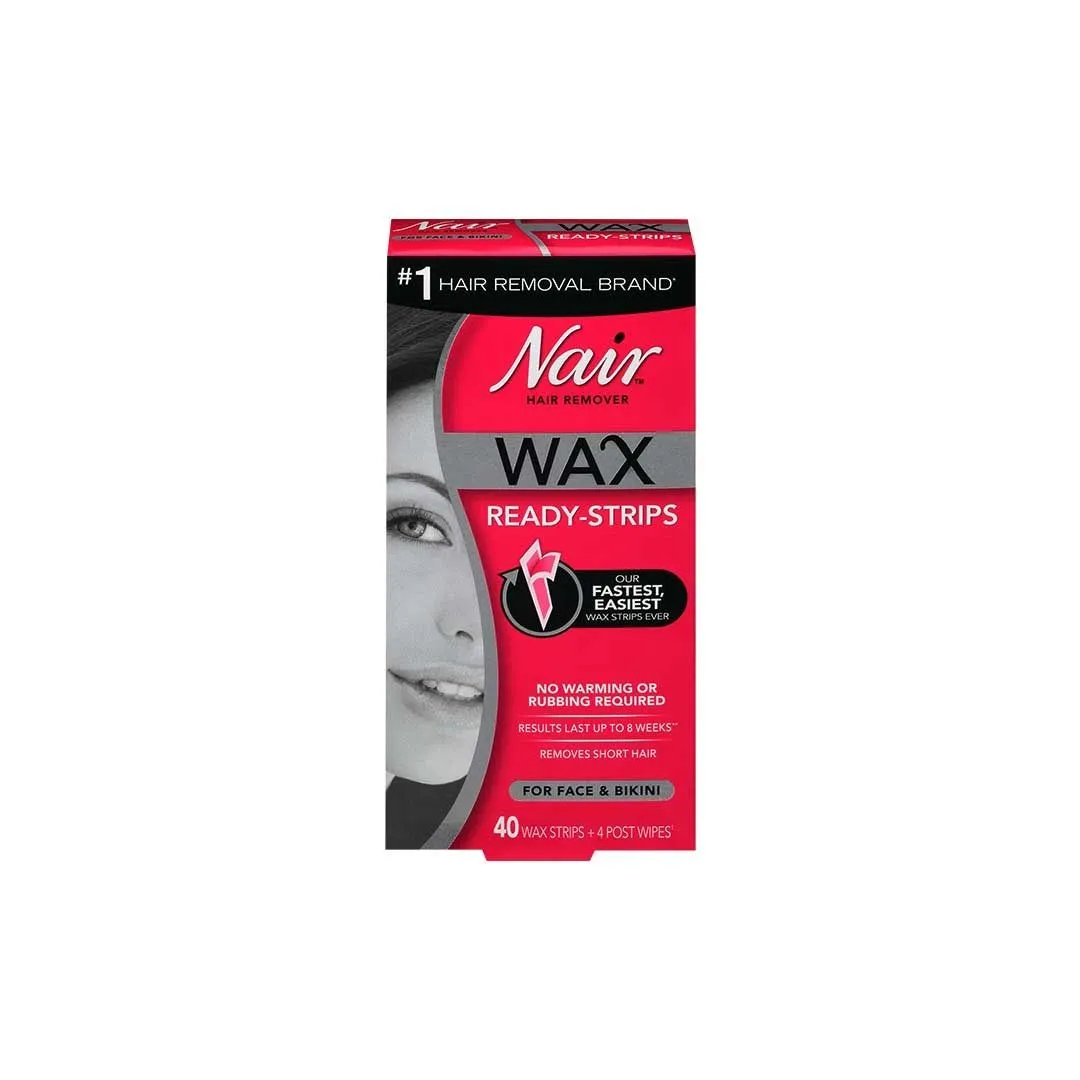 Nair Face And Bikini Wax Strips