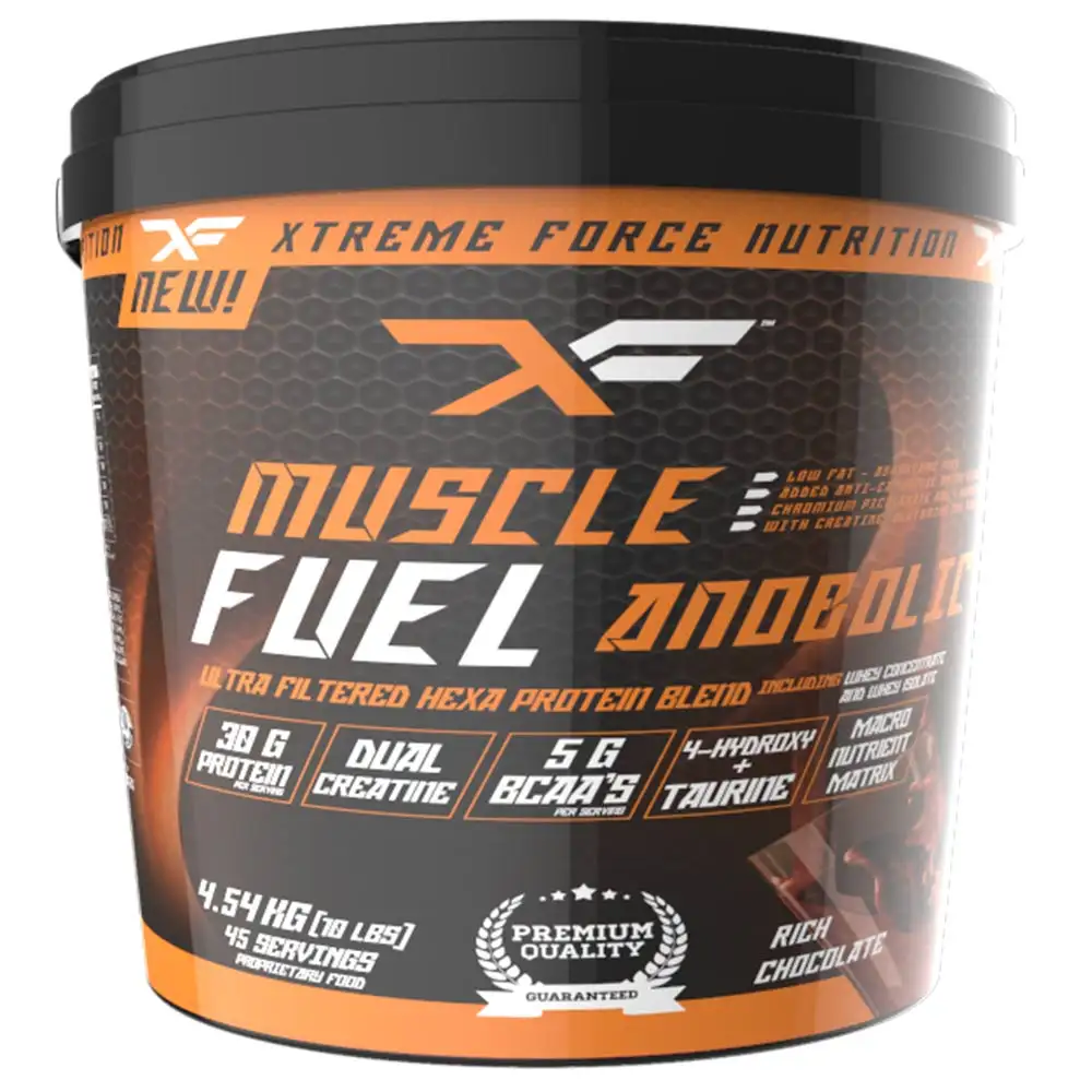 Xtreme Force Nutrition Muscle Fuel Anabolic XF,  10 lb  Rich Chocolate