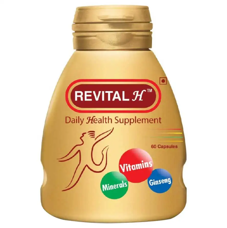 Revital H Daily Health Supplement,  60 capsules  Unflavoured