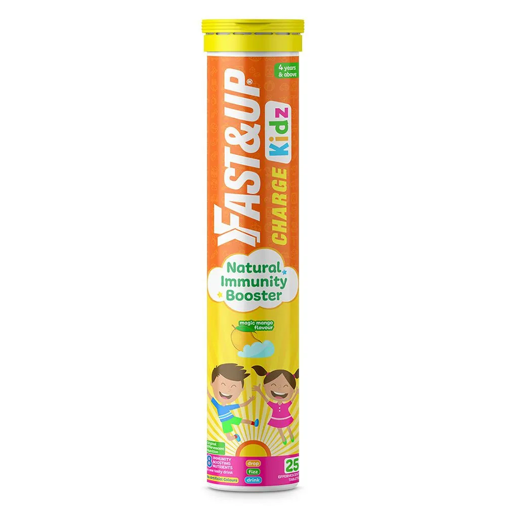 Fast&Up Charge Kids with Active Vitamin C Complex Pack of 25 Tablets