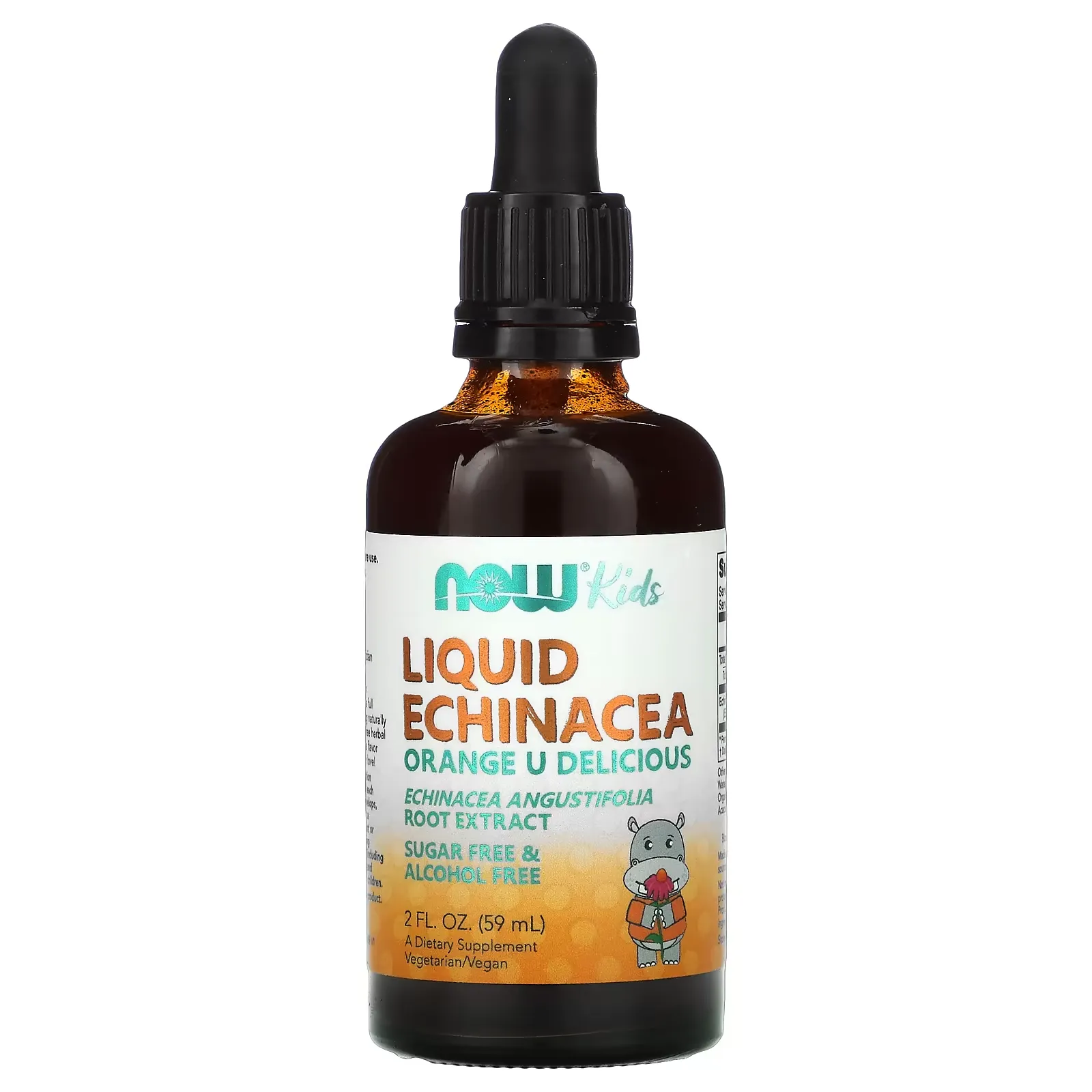 Kids, Liquid Echinacea, Orange, 2 fl oz (59 ml)