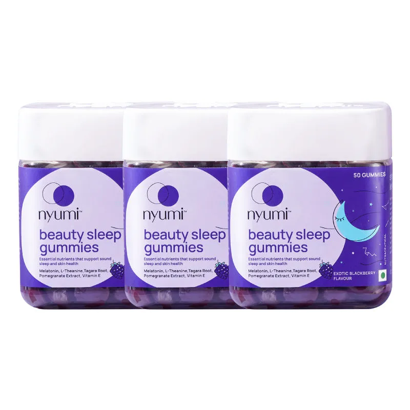 Nyumi Beauty Sleep Gummies - Pack Of 3