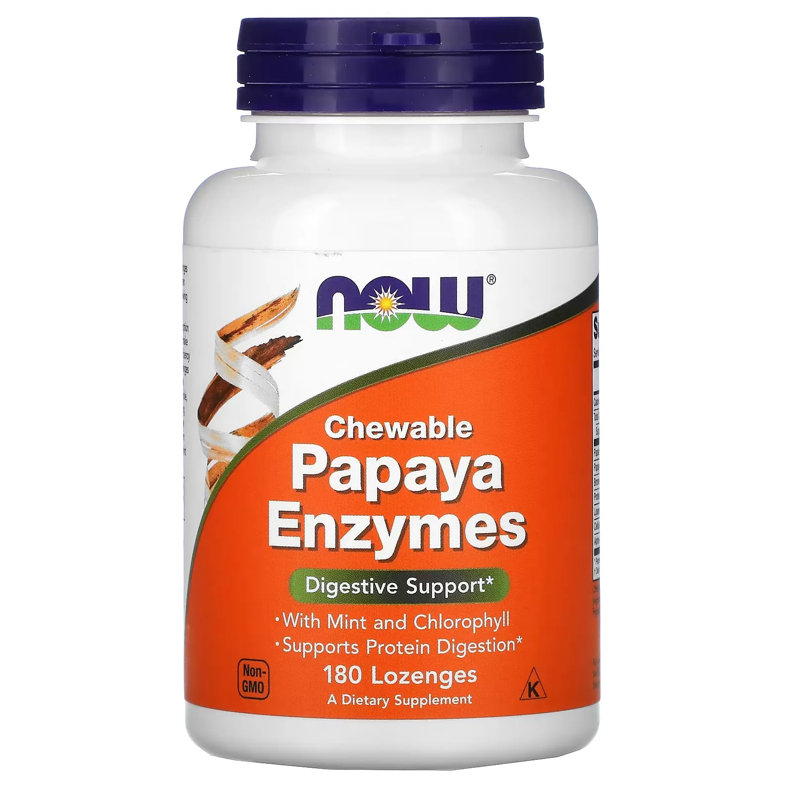 Chewable Papaya Enzymes, 180 Lozenges