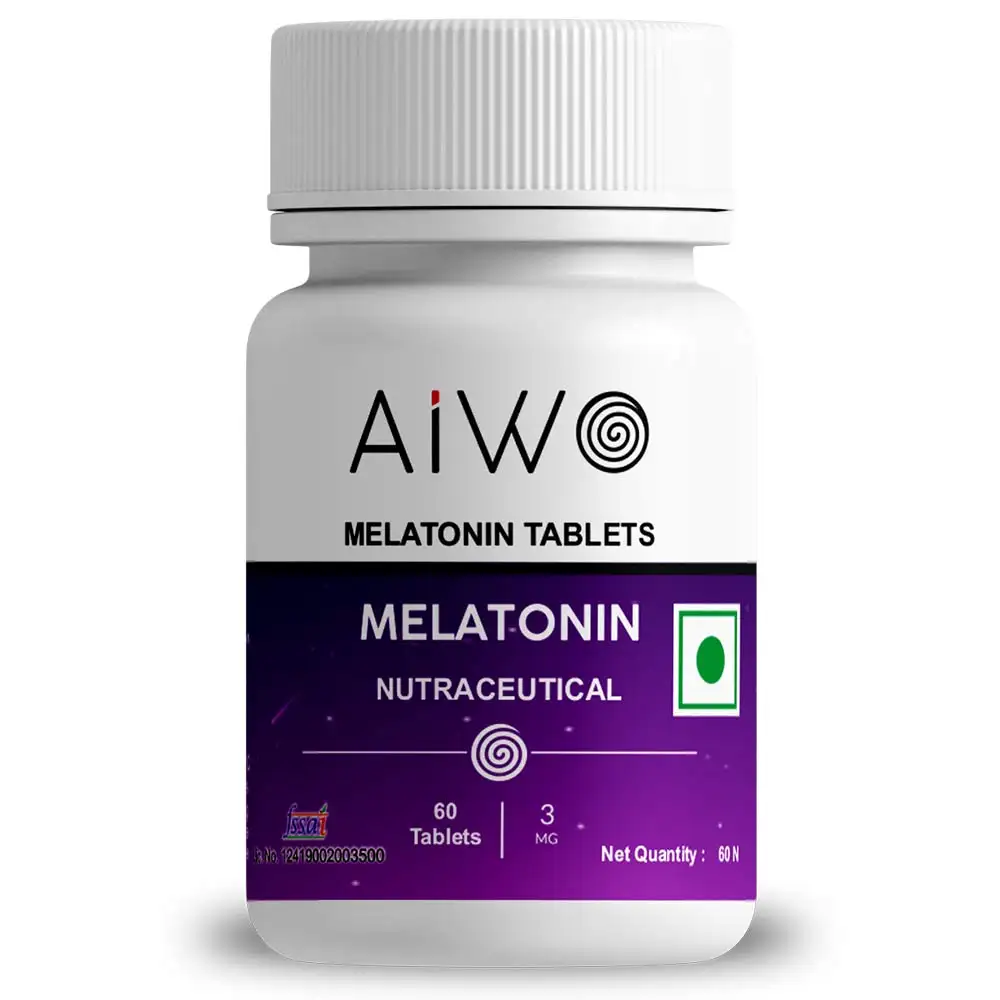 Aiwo Melatonin 3mg,  60 tablet(s)  Unflavoured