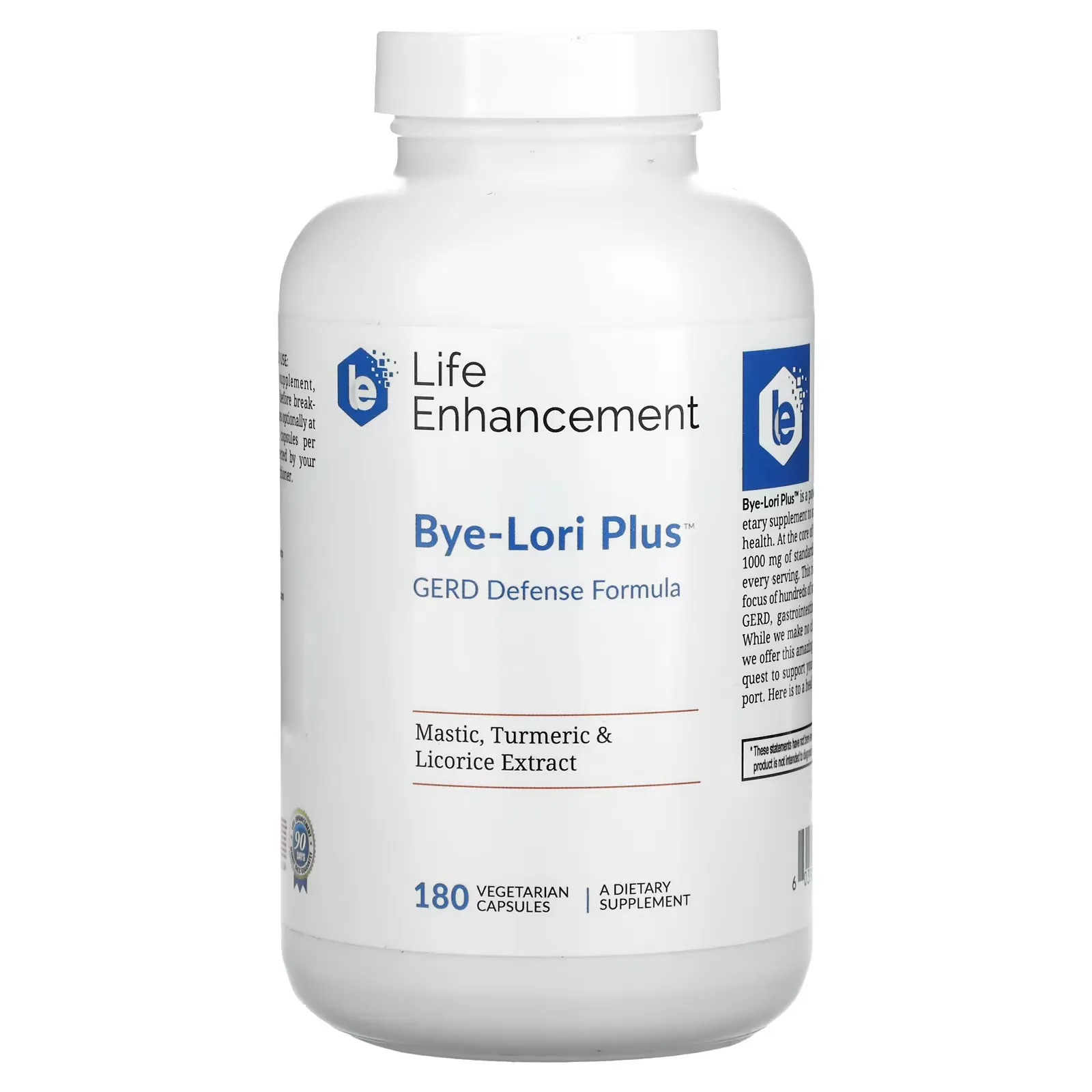 Bye-Lori Plus, 180 Vegetarian Capsules