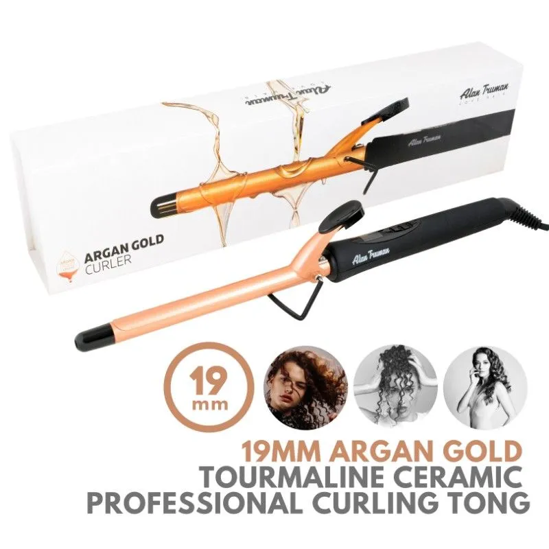 Alan Truman Argan Gold Curler - 19mm