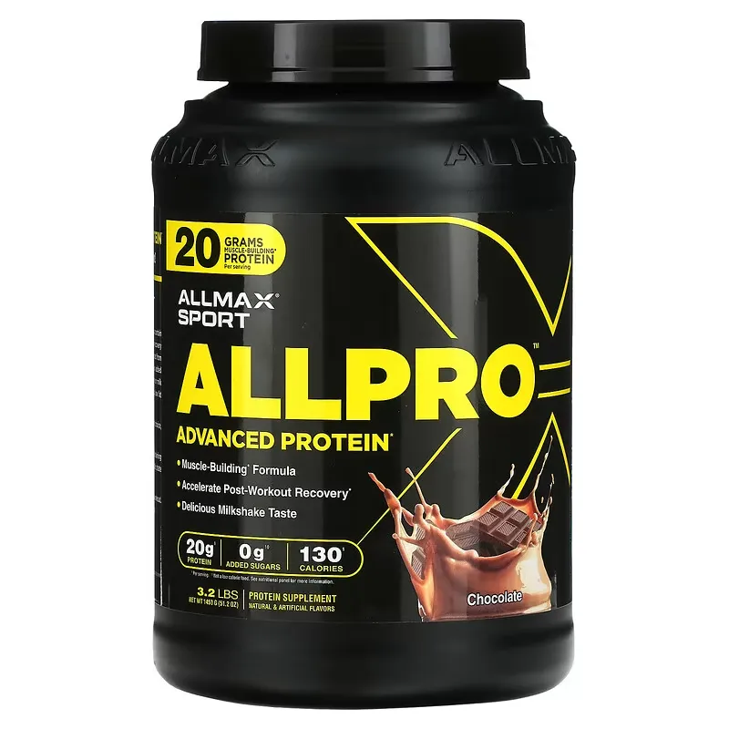 Sport, ALLPRO Advanced Protein, Chocolate, 3.2 lb (1,453 g)