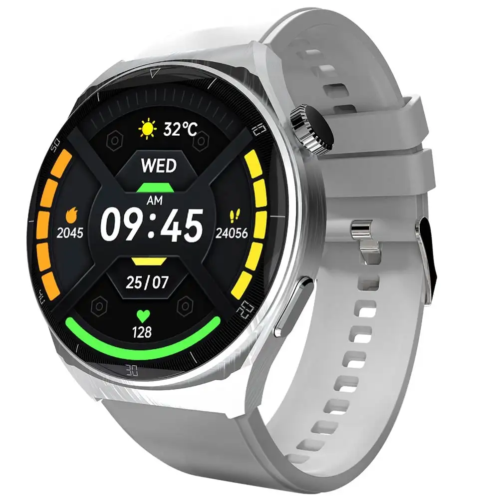 beatXP Vega X Smartwatch with One-Tap BT Calling,  Silver