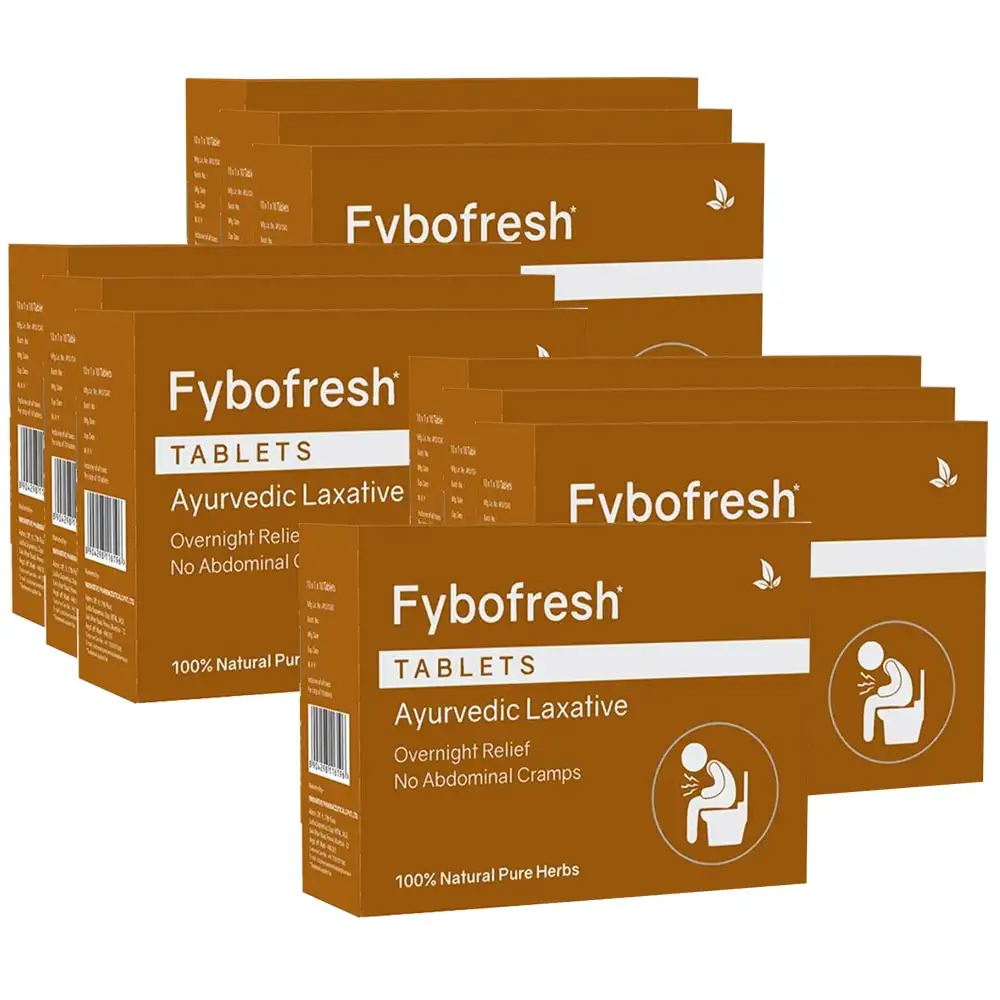 Fybofresh Laxative (Pack of 10),  10 tablet(s)