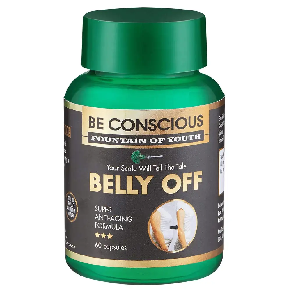 Be Conscious Belly off (500mg),  60 capsules  Unflavoured