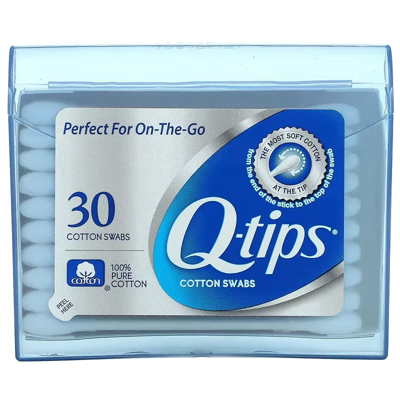 Cotton Swabs, On-The-Go, 30 Swabs