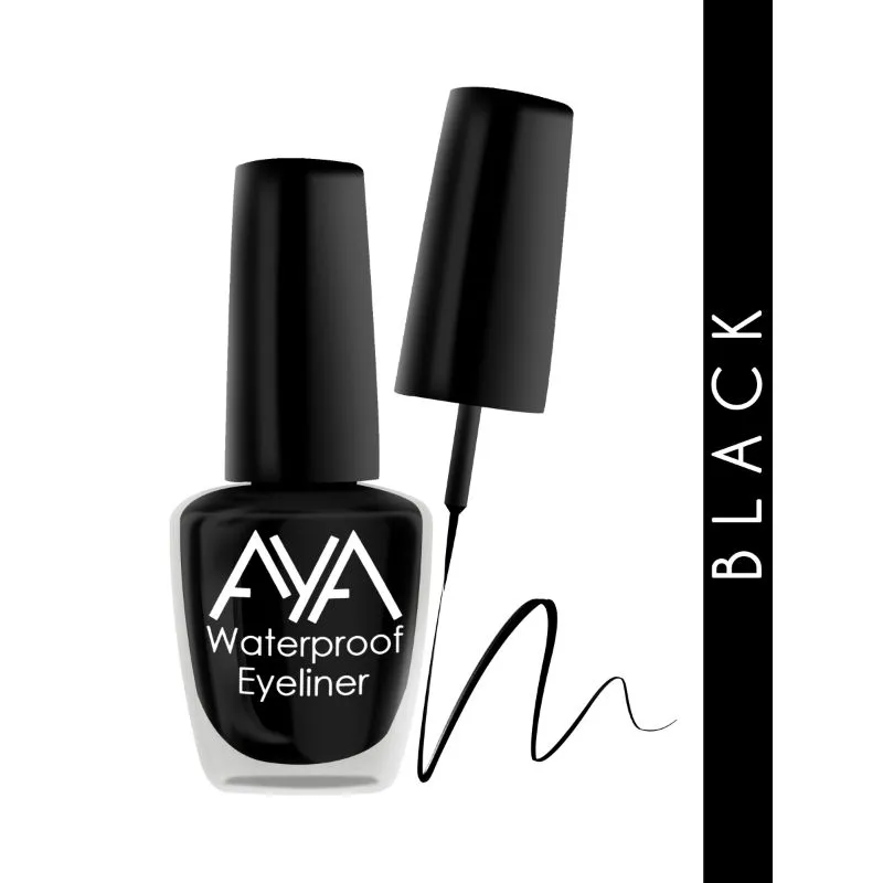 AYA 24 Hrs Long Lasting & Waterproof Eyeliner - Black