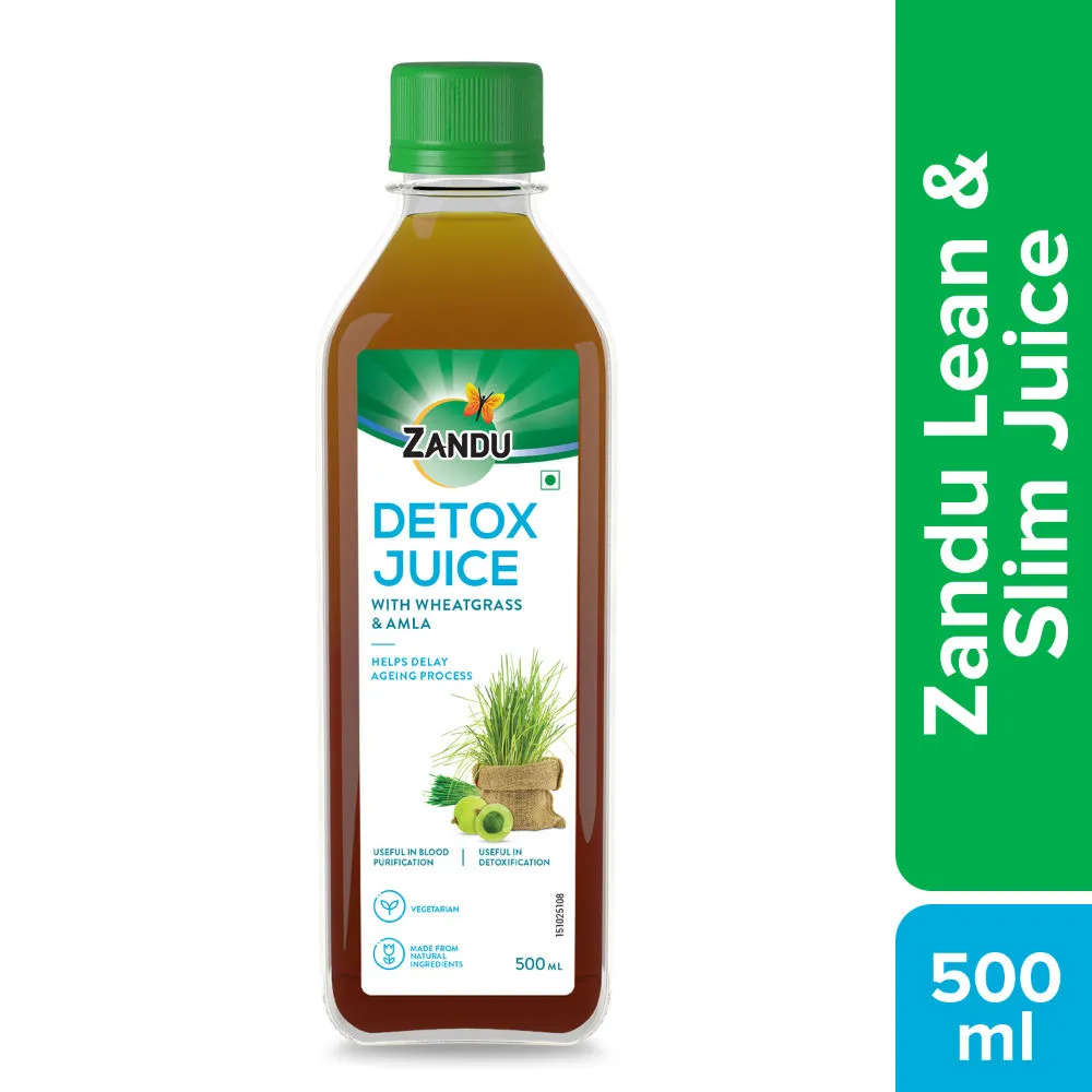 Zandu Detox Juice with Wheatgrass & Amla