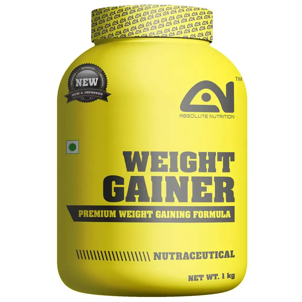 Absolute Nutrition Weight Gainer,  2.2 lb  Strawberry